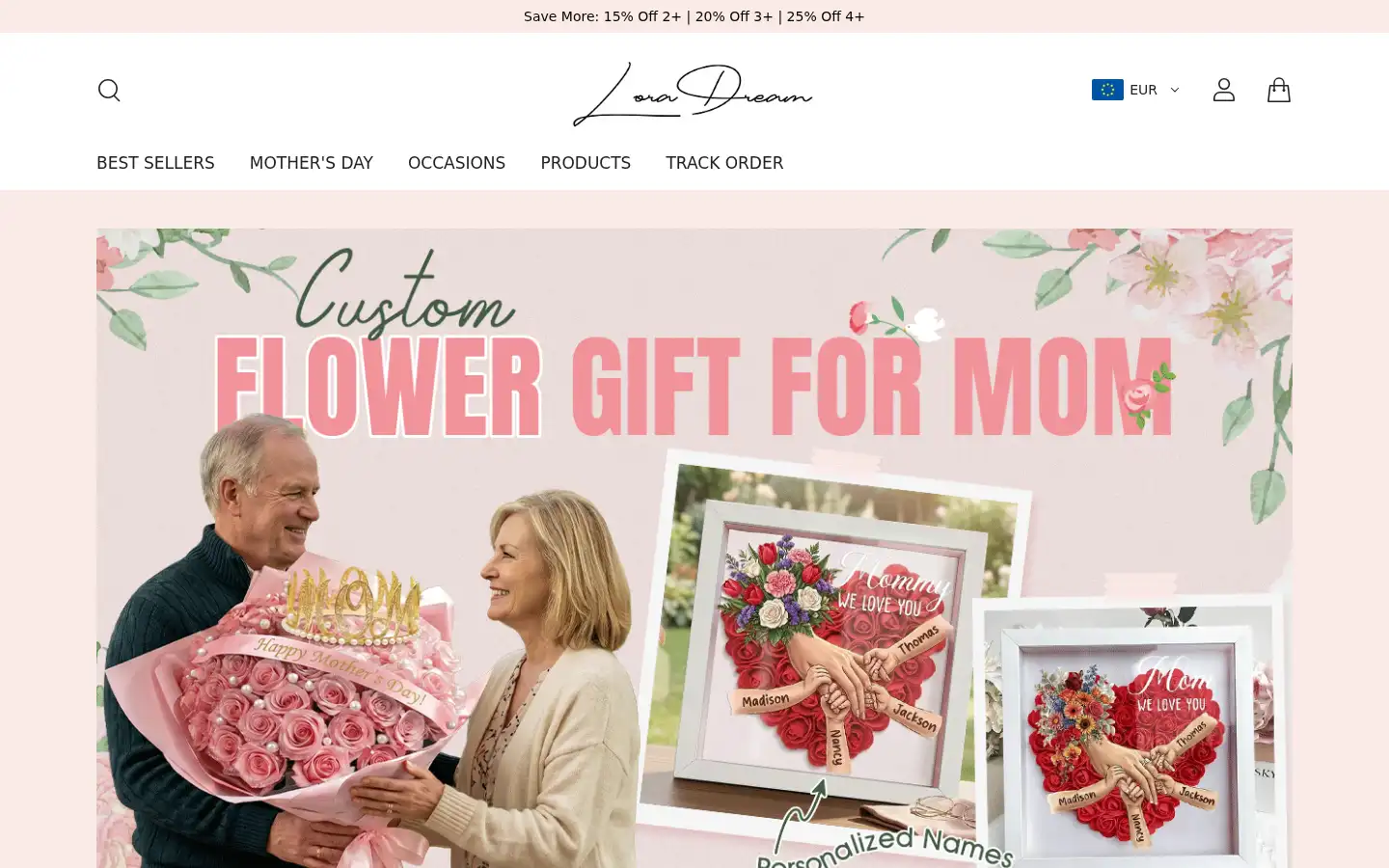 Screenshot of loradream.com