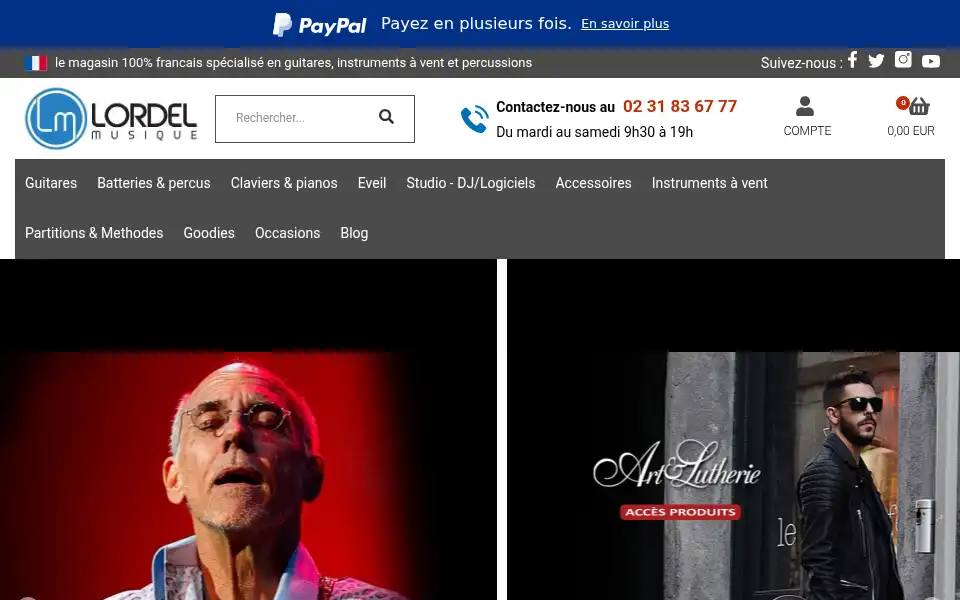 Screenshot of lordelmusique.com