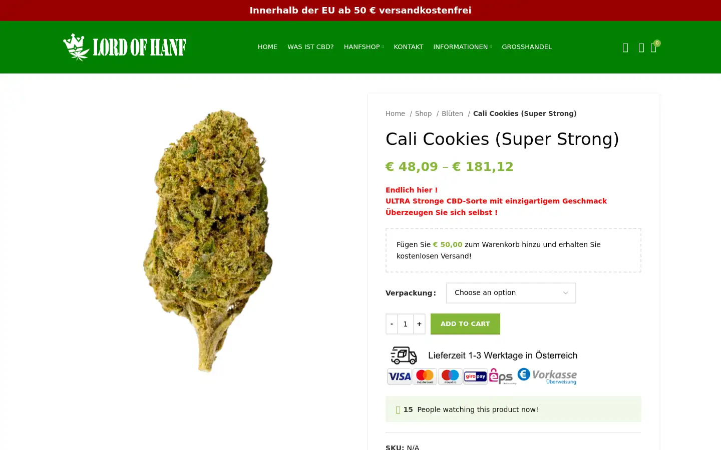 Screenshot of lordofhanf.com