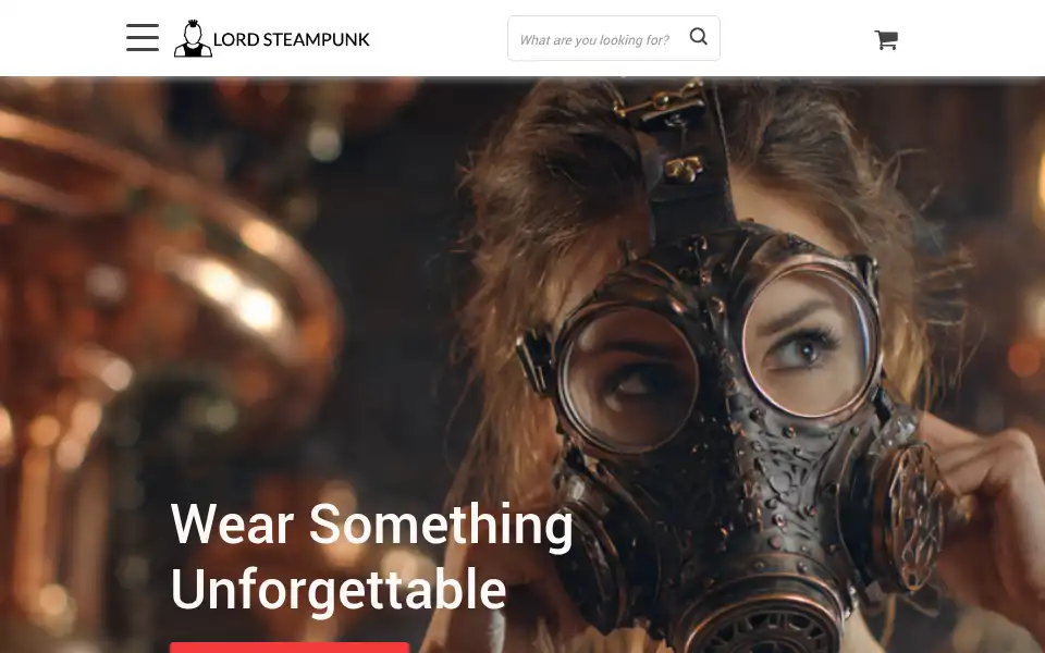 Screenshot of lordsteampunk.com