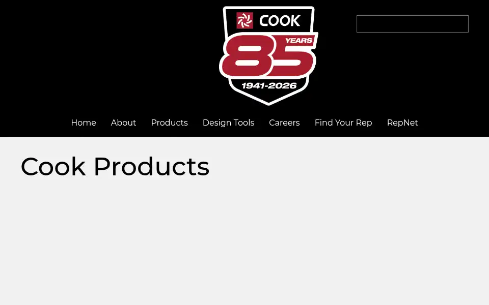 Screenshot of lorencook.com