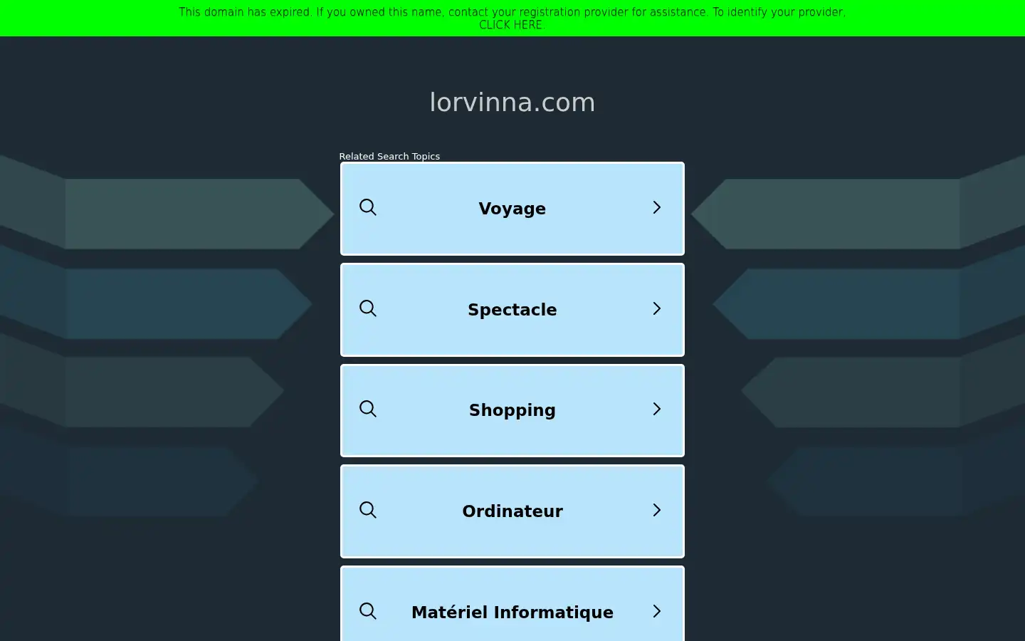 Screenshot of lorvinna.com