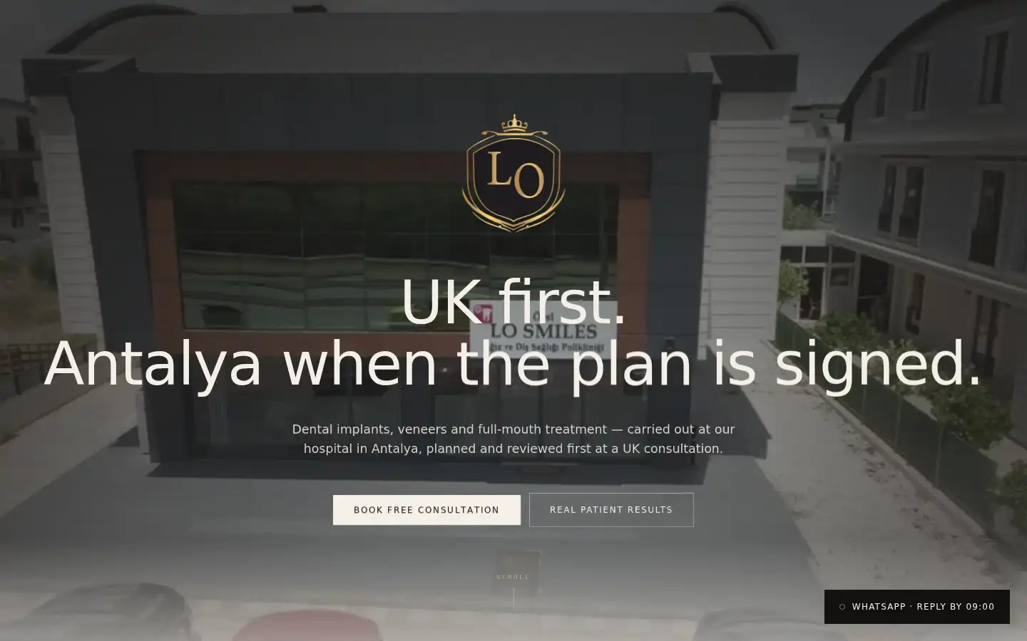 Screenshot of losmiles.uk
