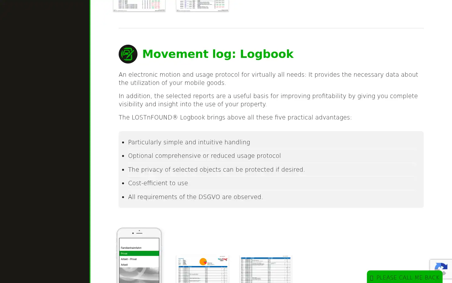 Screenshot of lostnfound.com