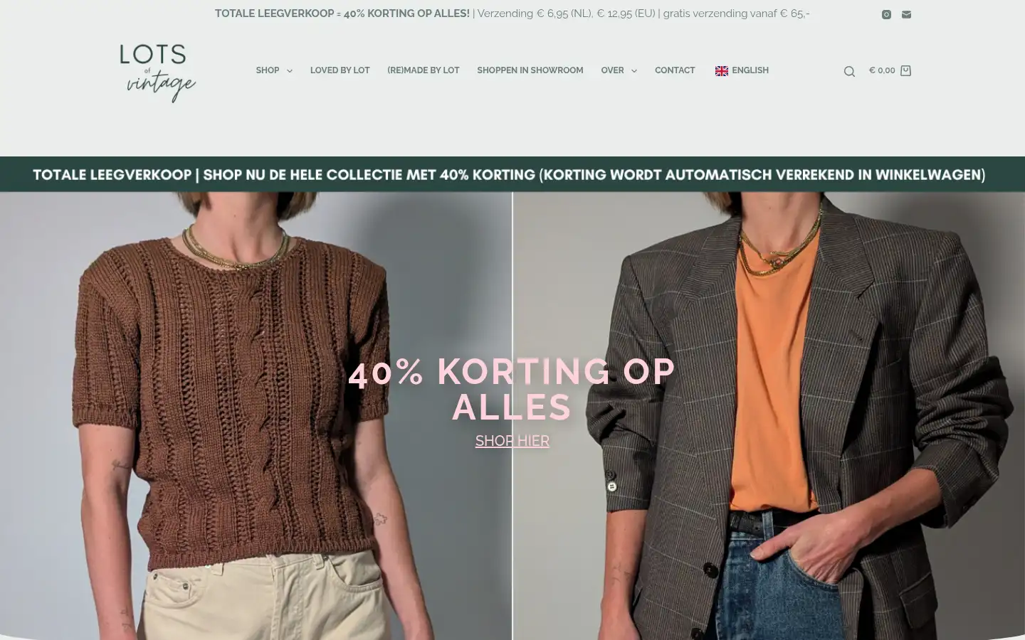 Screenshot of lotsofvintage.nl