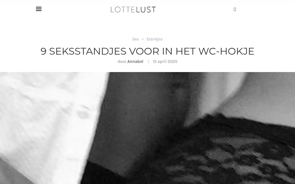 Screenshot of lottelust.nl