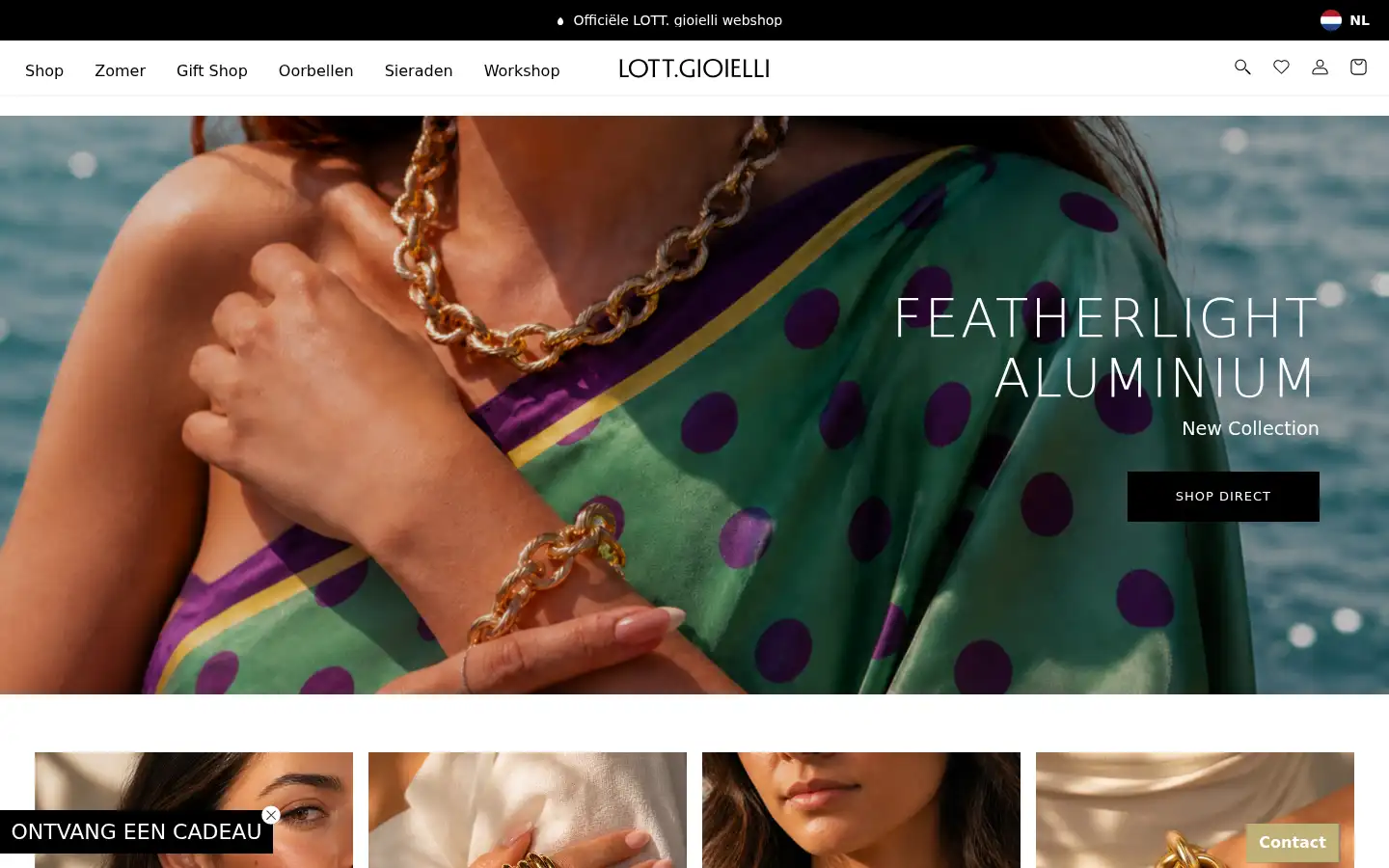 Screenshot of lottgioielli.com