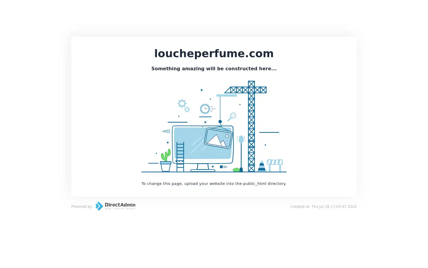 Screenshot of loucheperfume.com