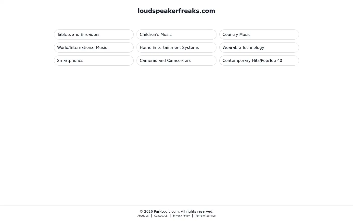 Screenshot of loudspeakerfreaks.com