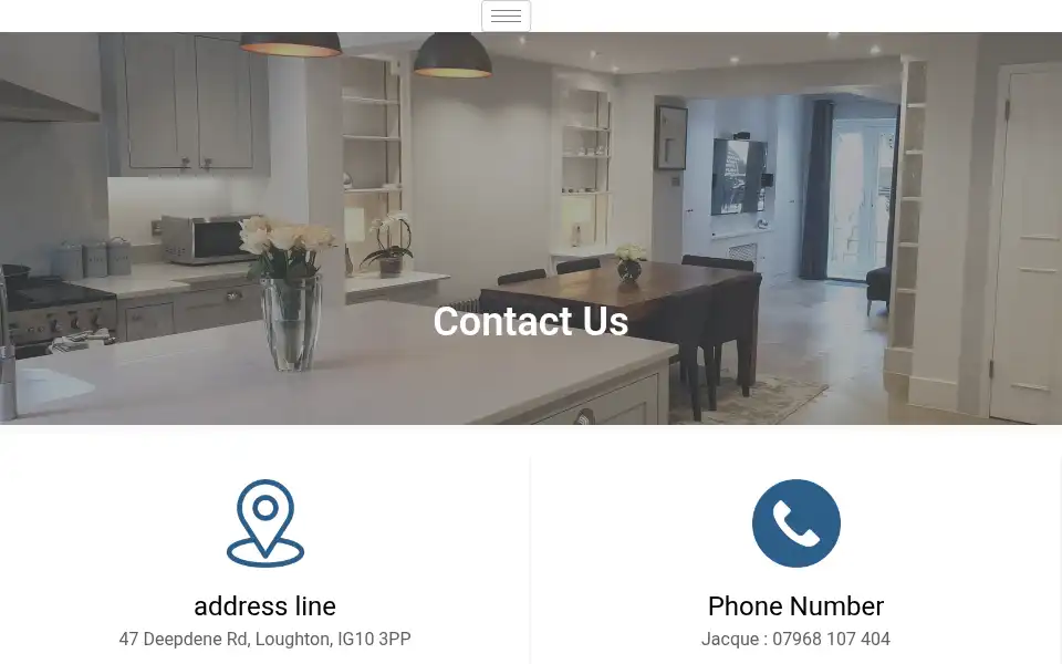Screenshot of loughtonmasterbuild.co.uk