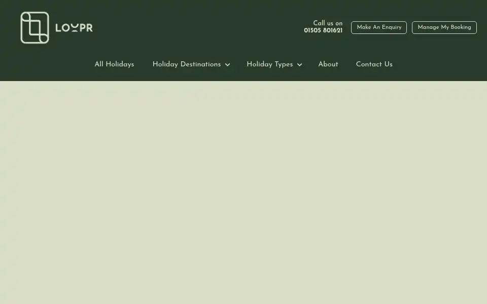 Screenshot of loupr.com
