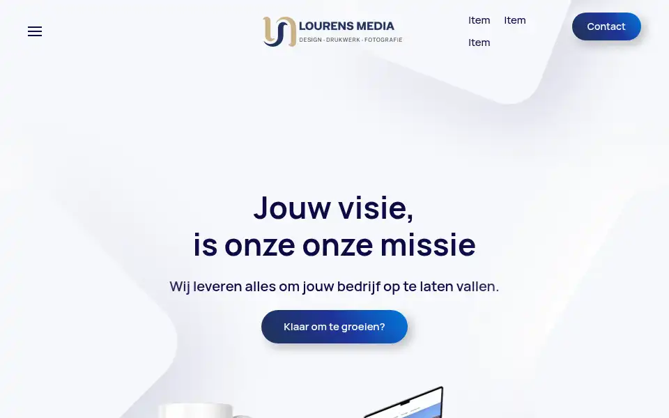 Screenshot of lourensmedia.nl
