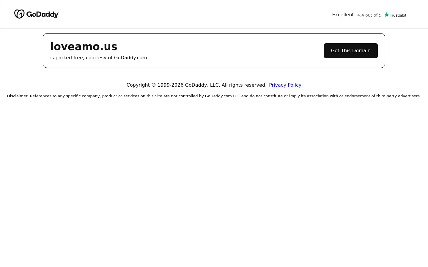 Screenshot of loveamo.us