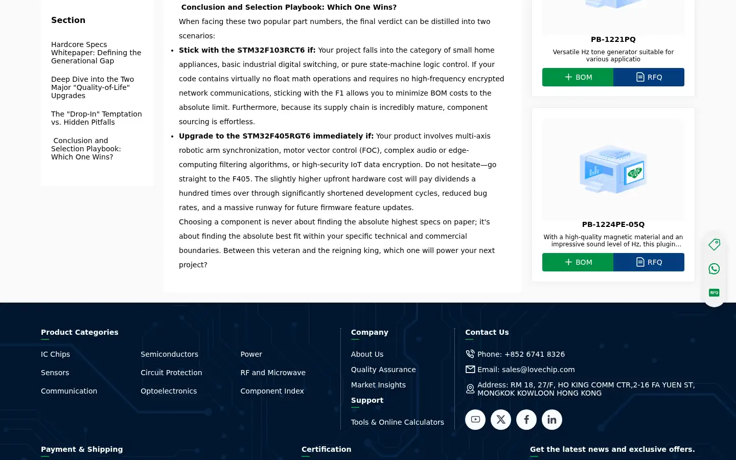 Screenshot of lovechip.com