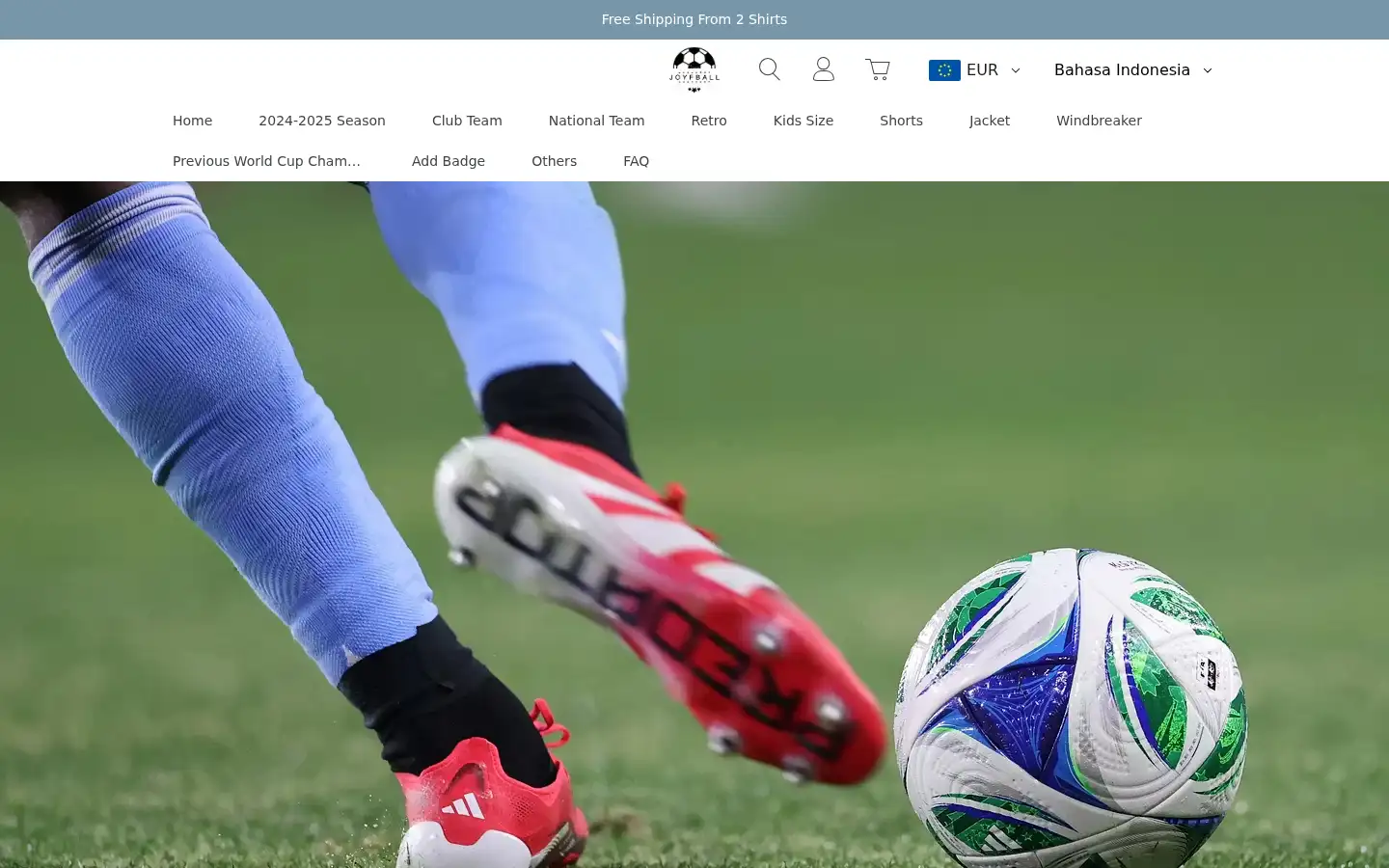 Screenshot of lovefball.com