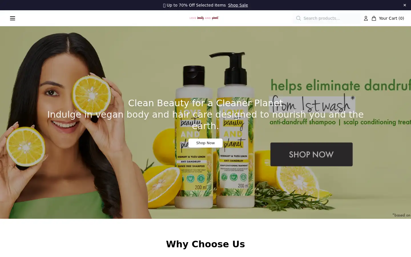 Screenshot of loveflora.shop