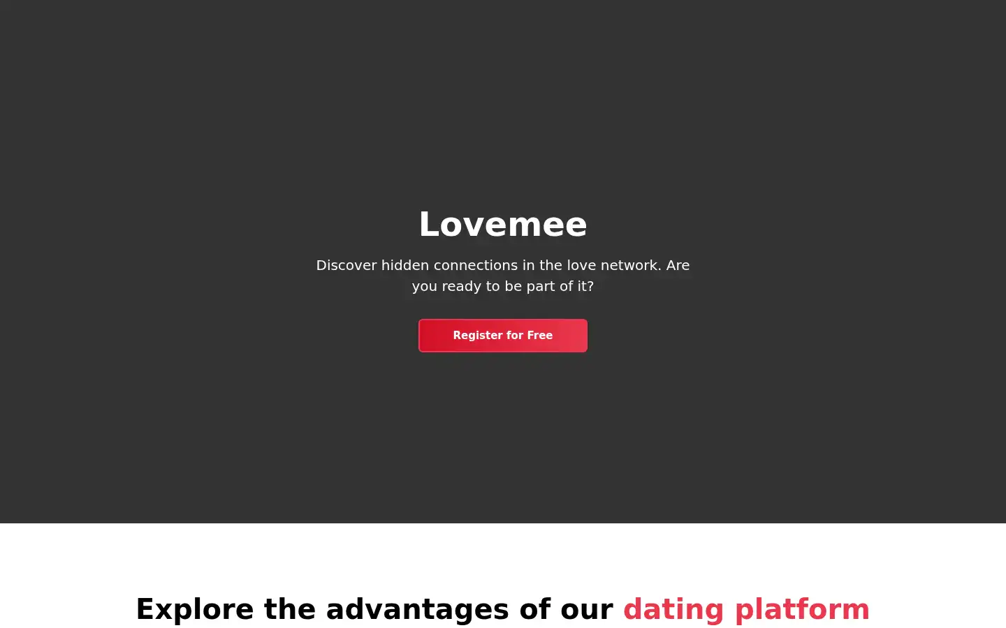 Screenshot of lovemee.de