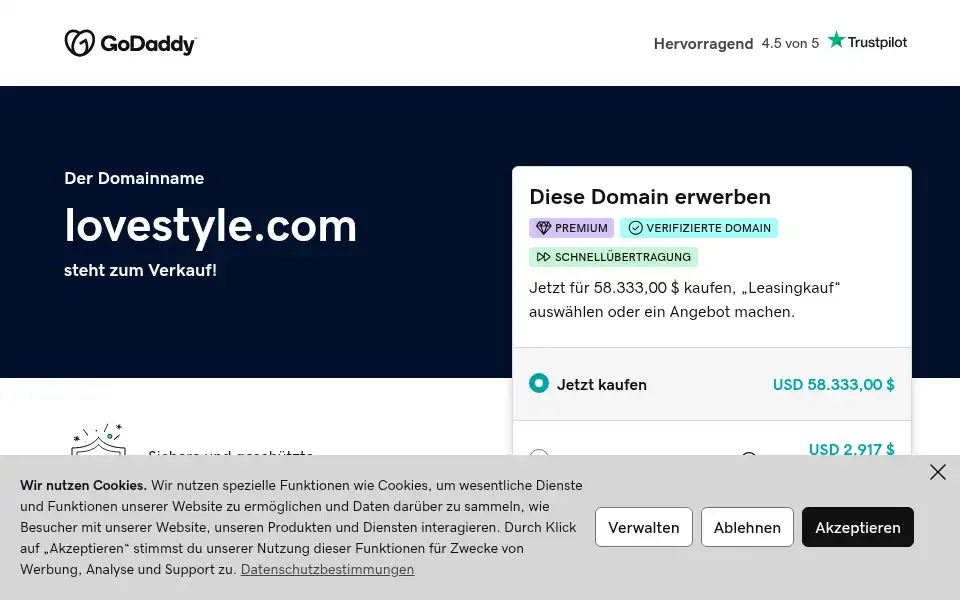 Screenshot of lovestyle.com