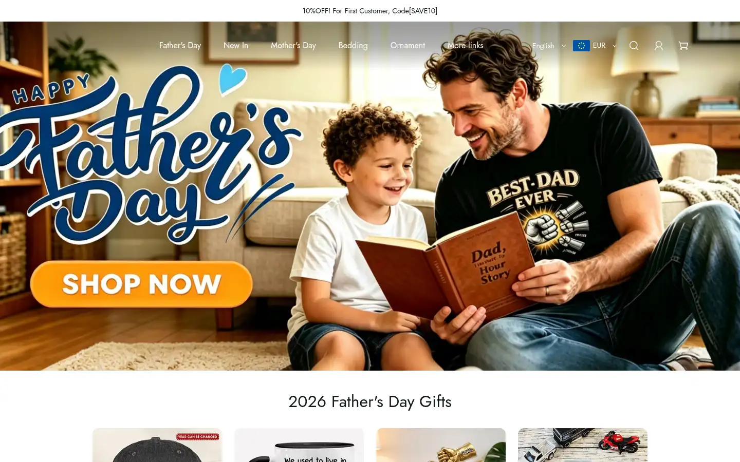 Screenshot of loveyoufancy.com