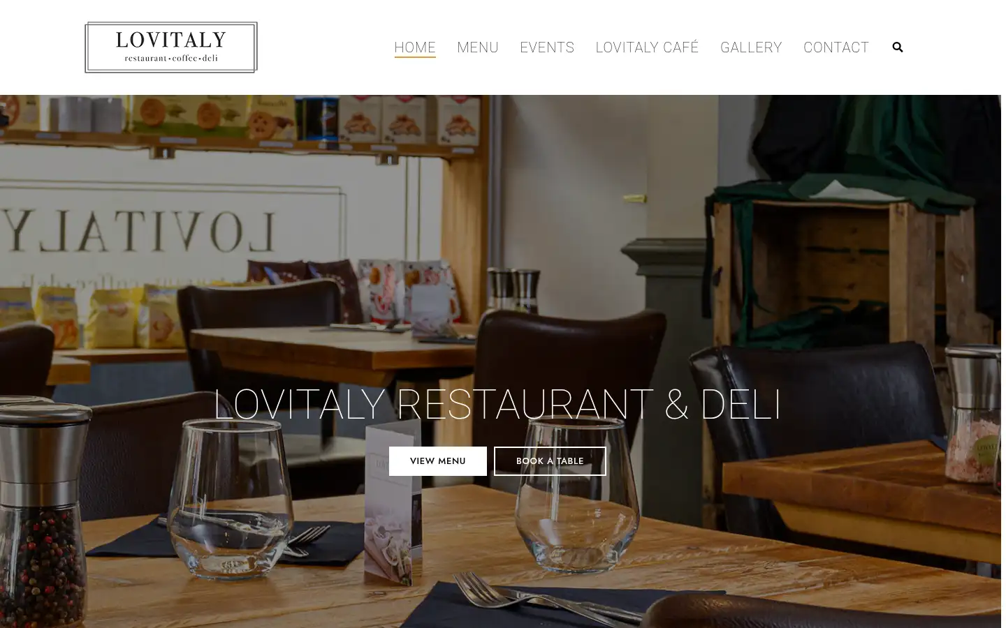 Screenshot of lovitaly.co.uk
