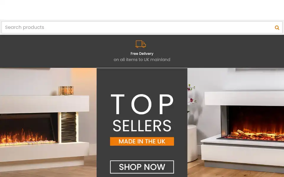Screenshot of lowcostfireplaces.co.uk