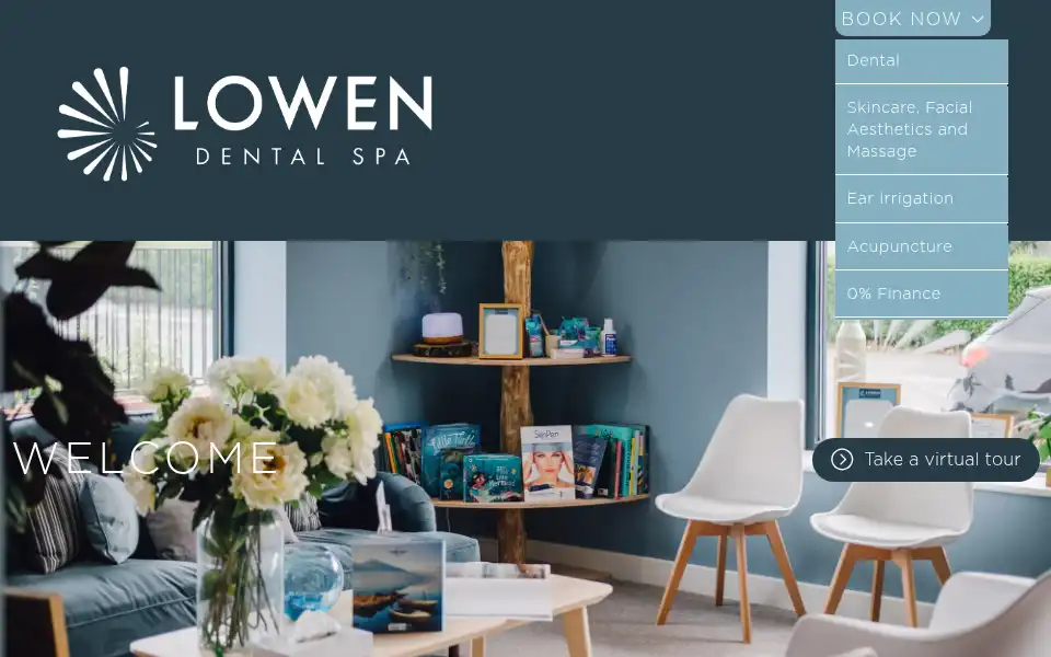 Screenshot of lowendentalspa.co.uk