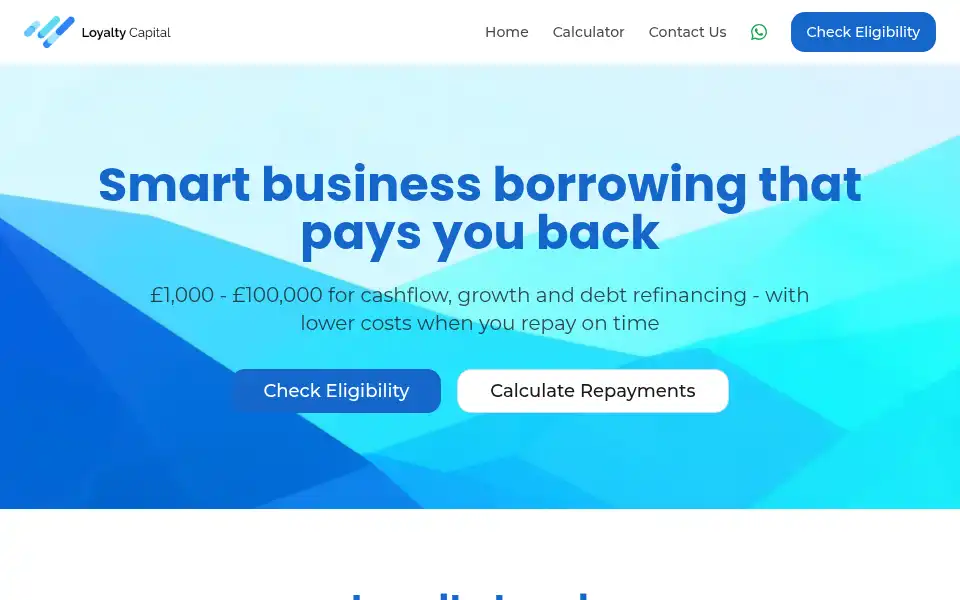 Screenshot of loyaltycapital.co.uk