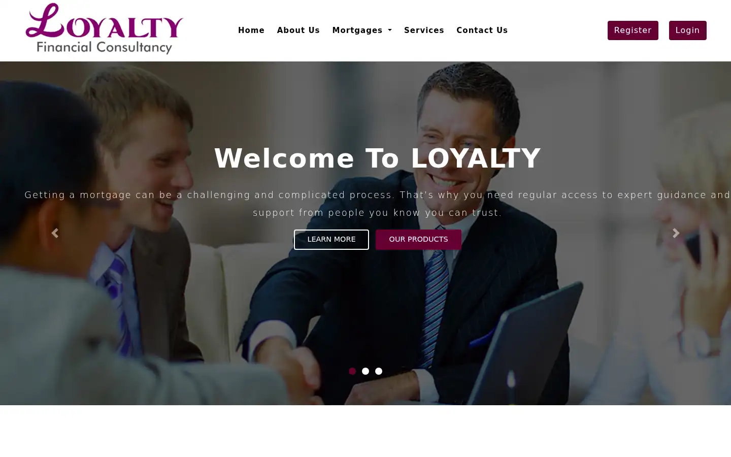 Screenshot of loyaltyfcl.com