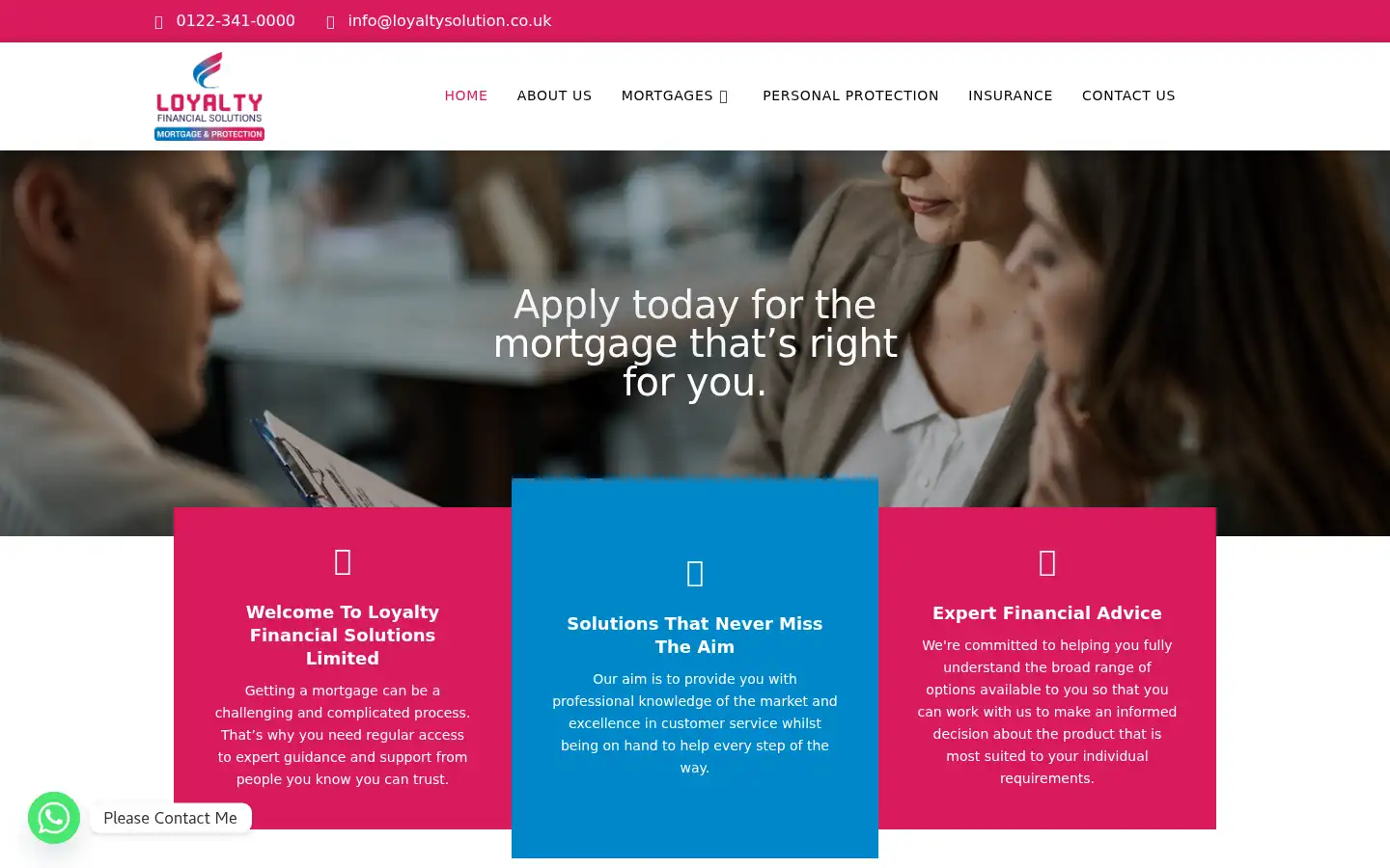 Screenshot of loyaltysolution.co.uk