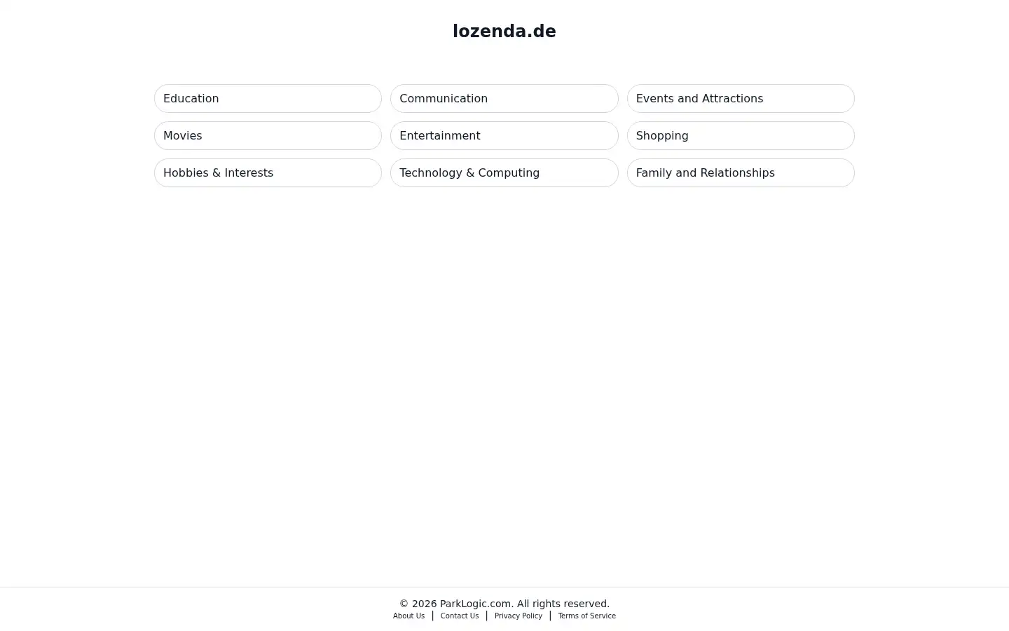 Screenshot of lozenda.de