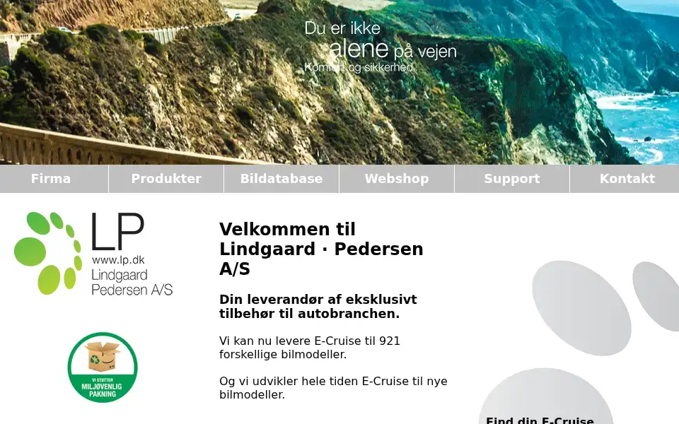 Screenshot of lp.dk