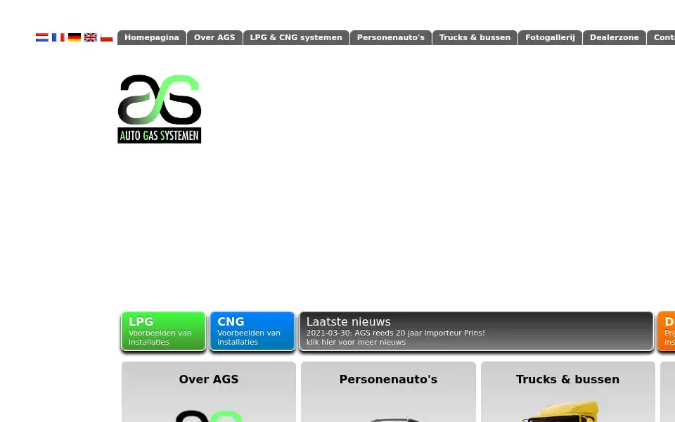 Screenshot of lpg-installaties.be