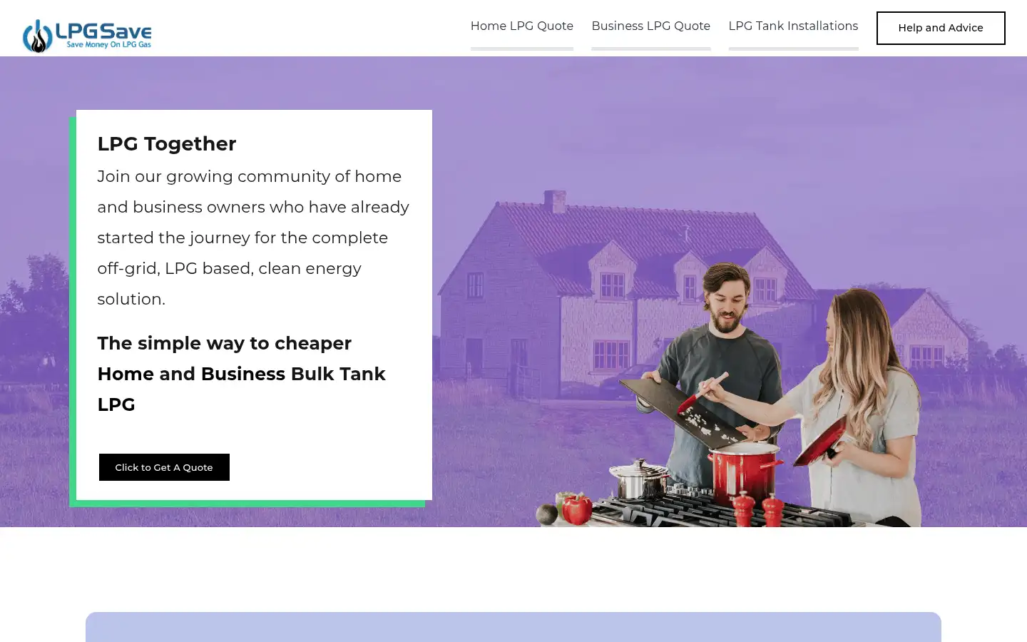 Screenshot of lpg-save.co.uk