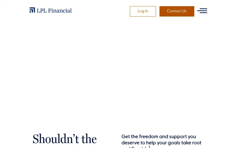 Screenshot of lpl.com
