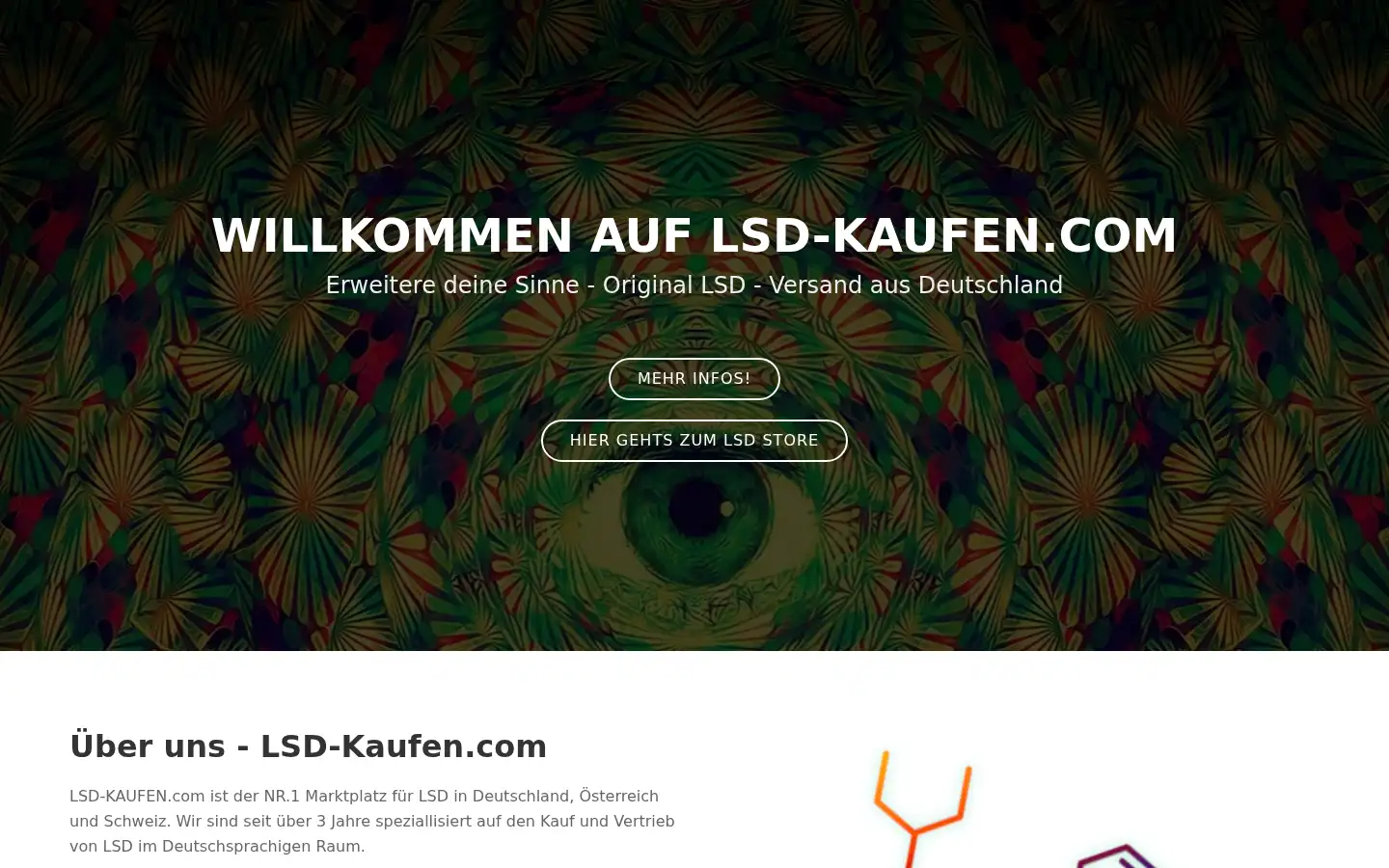Screenshot of lsd-kaufen.com
