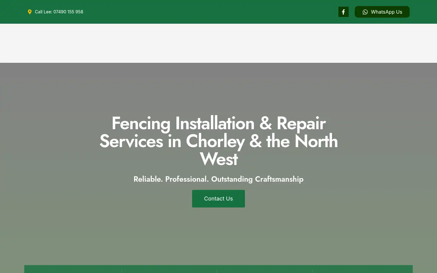 Screenshot of lsfencingservices.co.uk