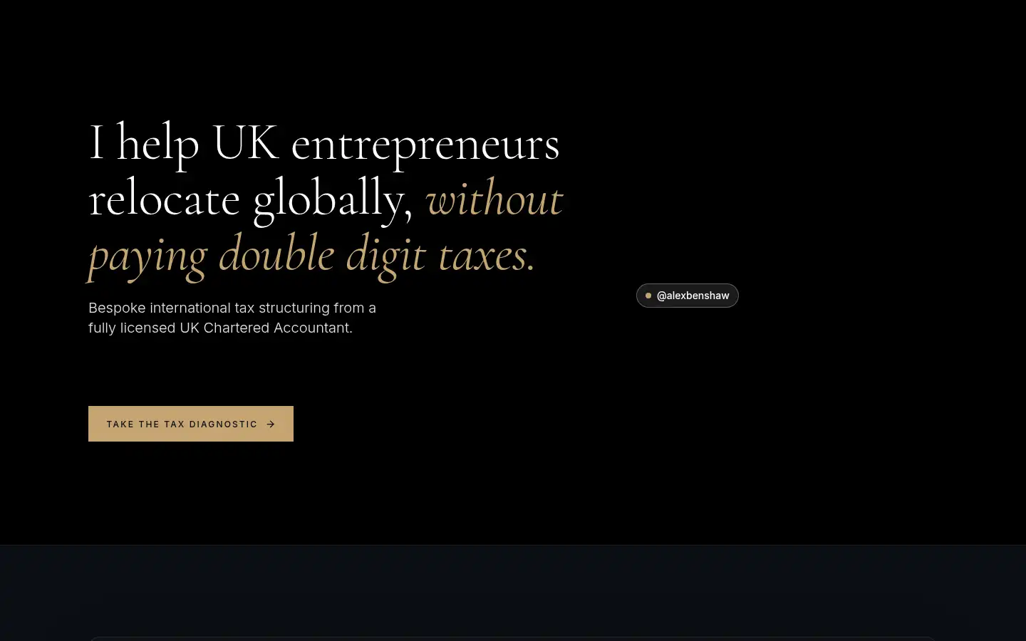 Screenshot of lsjtax.co.uk