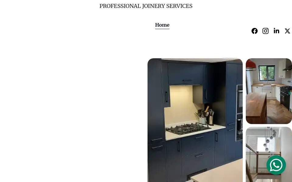 Screenshot of ltsjoinerylimited.co.uk