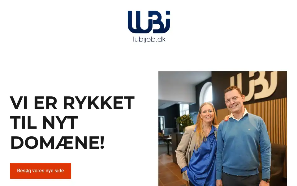Screenshot of lubi-vikar.dk