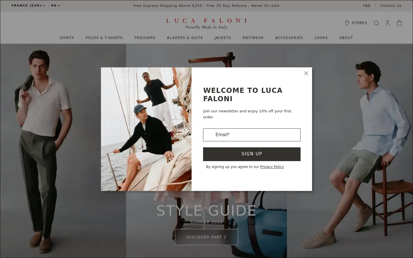Screenshot of lucafaloni.com
