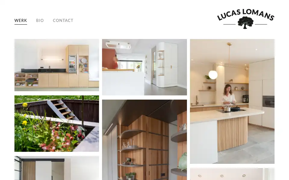 Screenshot of lucaslomans.nl
