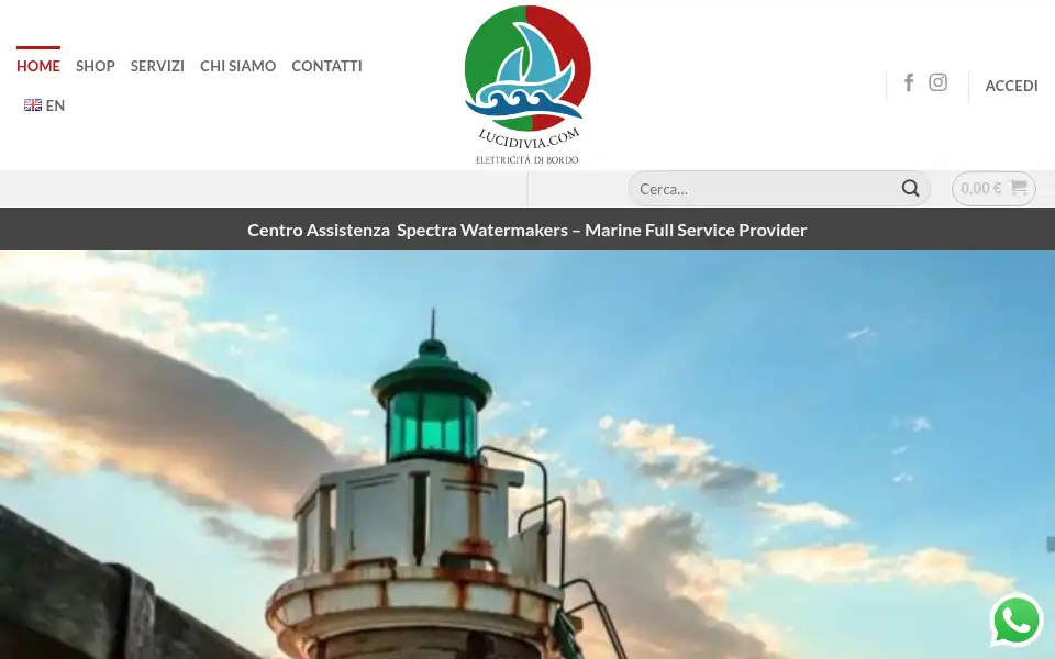 Screenshot of lucidivia.com