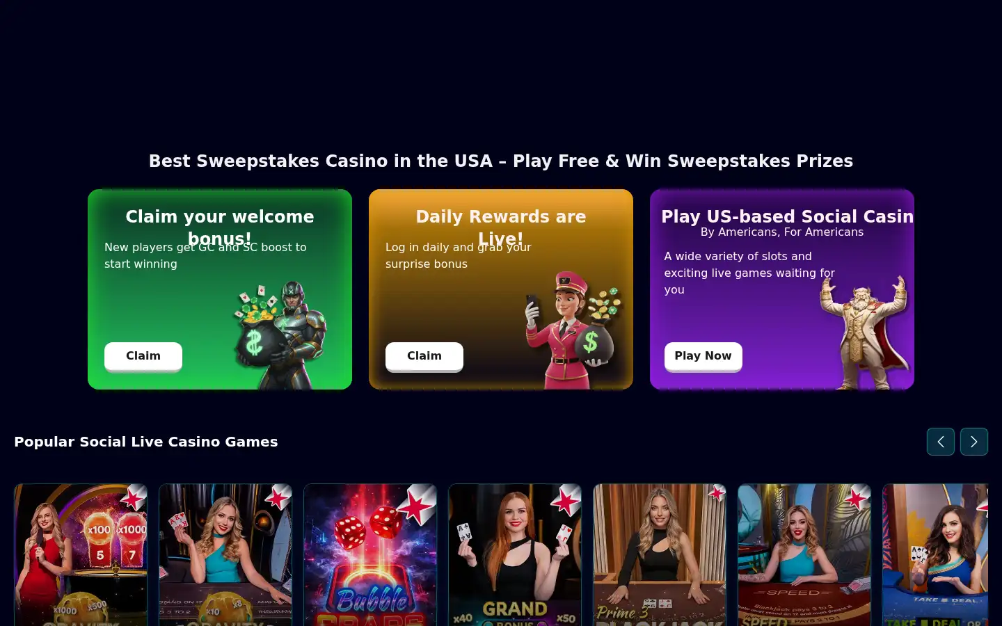 Screenshot of luckxpress.com
