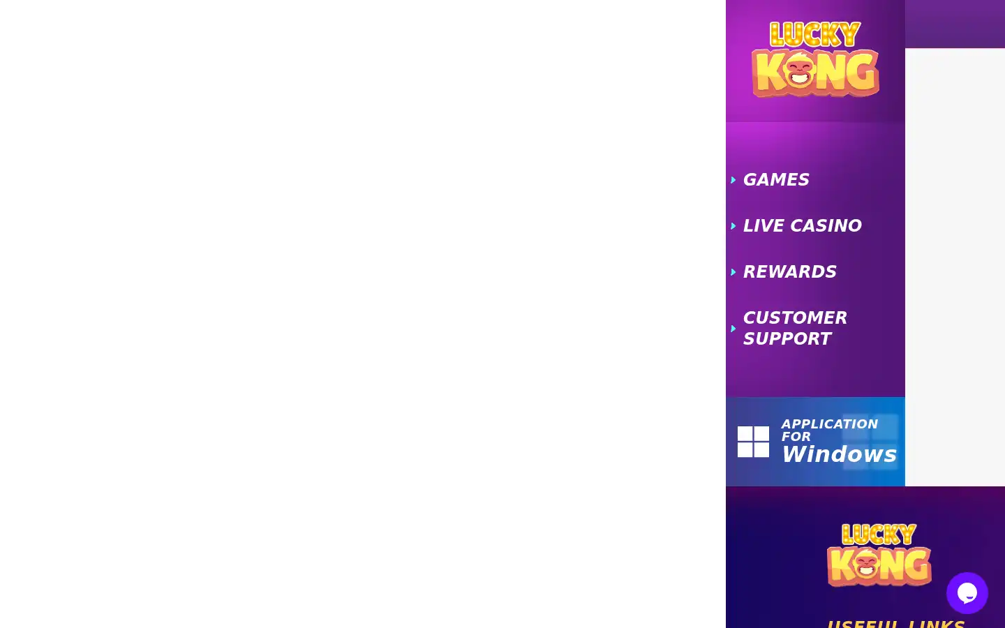 Screenshot of luckykong.com