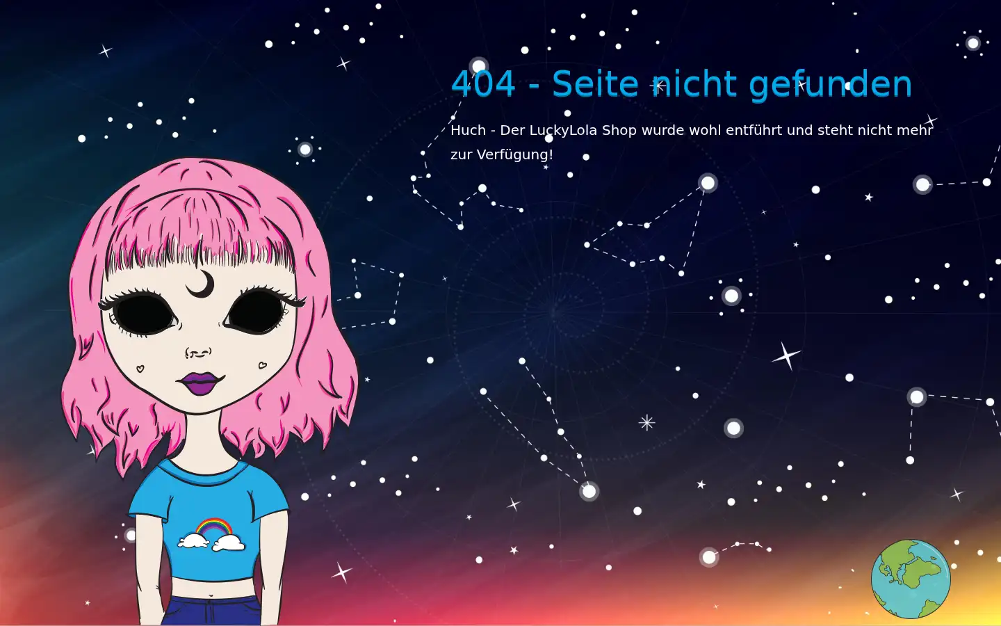 Screenshot of luckylola.de