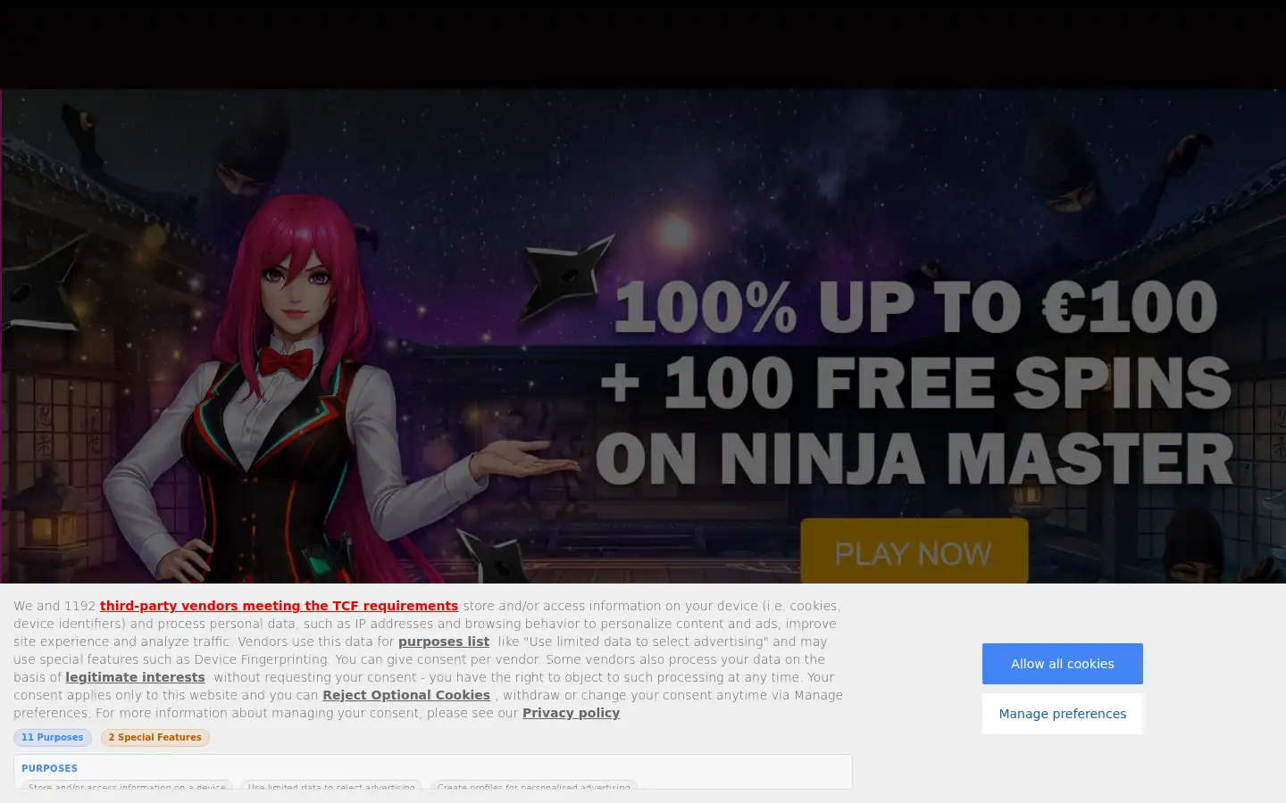 Screenshot of luckyniki.com