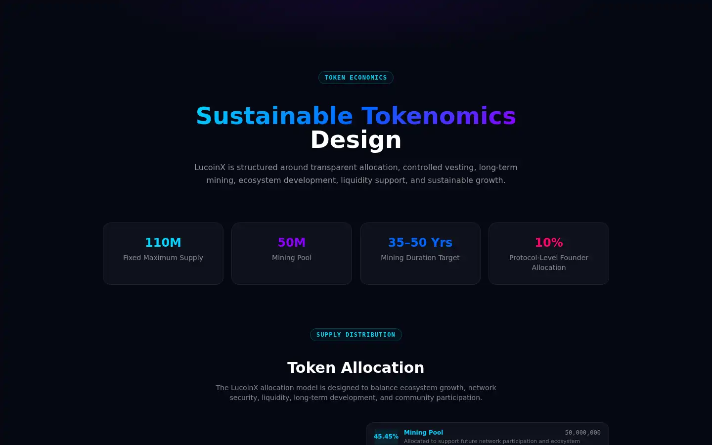 Screenshot of lucoinx.com