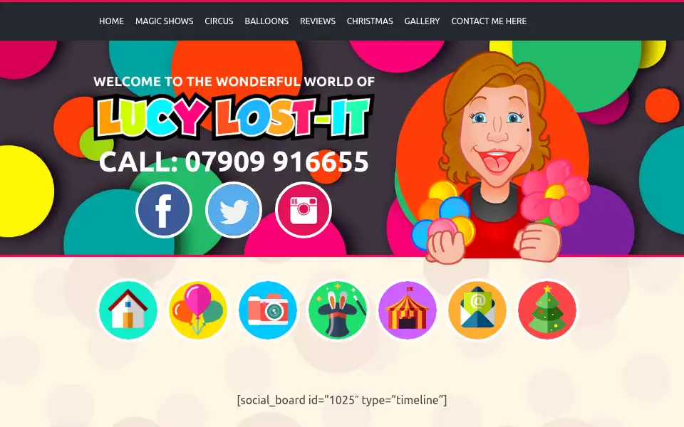Screenshot of lucylost-it.co.uk