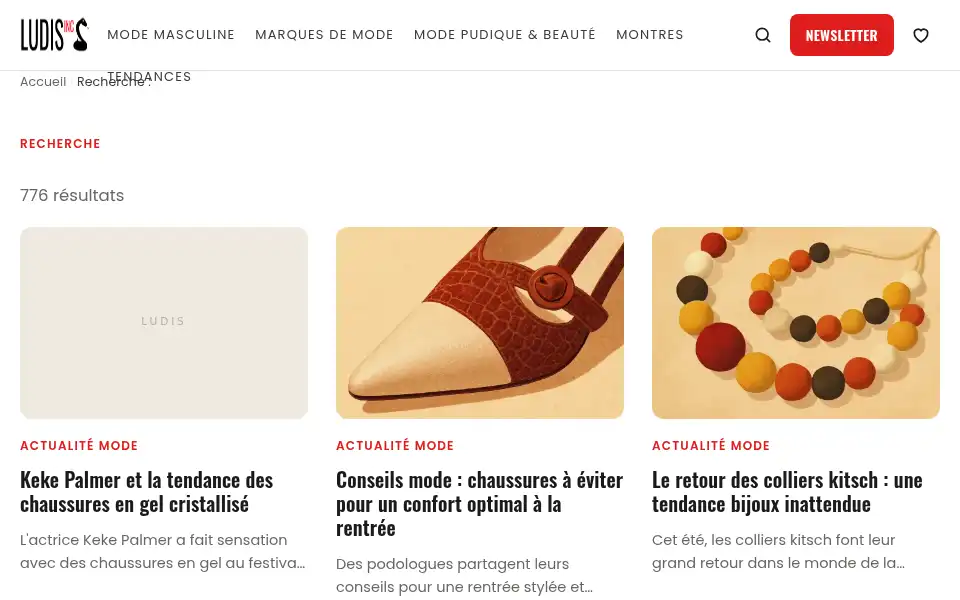 Screenshot of ludis-inc.com