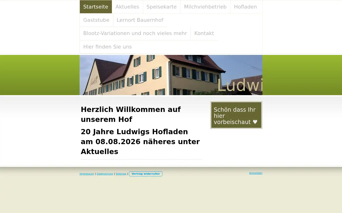 Screenshot of ludwig-alexandersreut.de